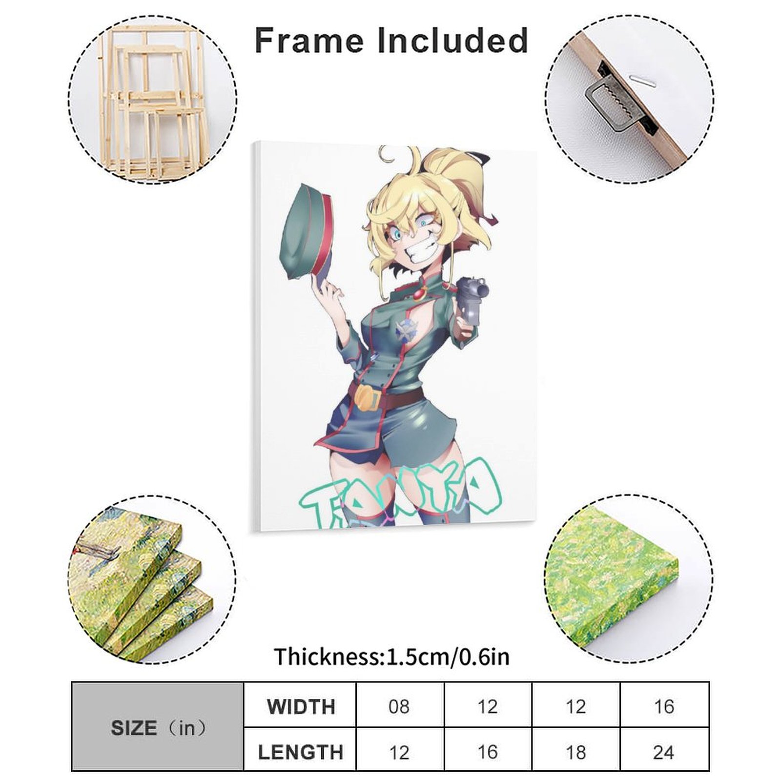 Saga Of Tanya The Evil Poster  - Home Cinema Usa บทวิจารณ์และราคา