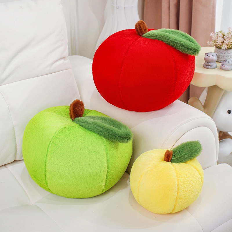 Apple Plush Toy Large Doll Red - Home Cinema Apple บทวิจารณ์และราคา