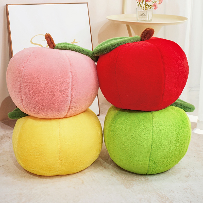 Apple Plush Toy Large Doll Red - Home Cinema Apple บทวิจารณ์และราคา