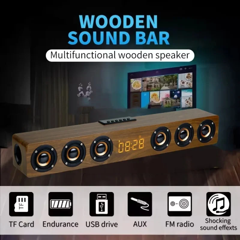 6 Speakers Wooden Bluetooth Sp - Home Cinema Lg บทวิจารณ์และราคา