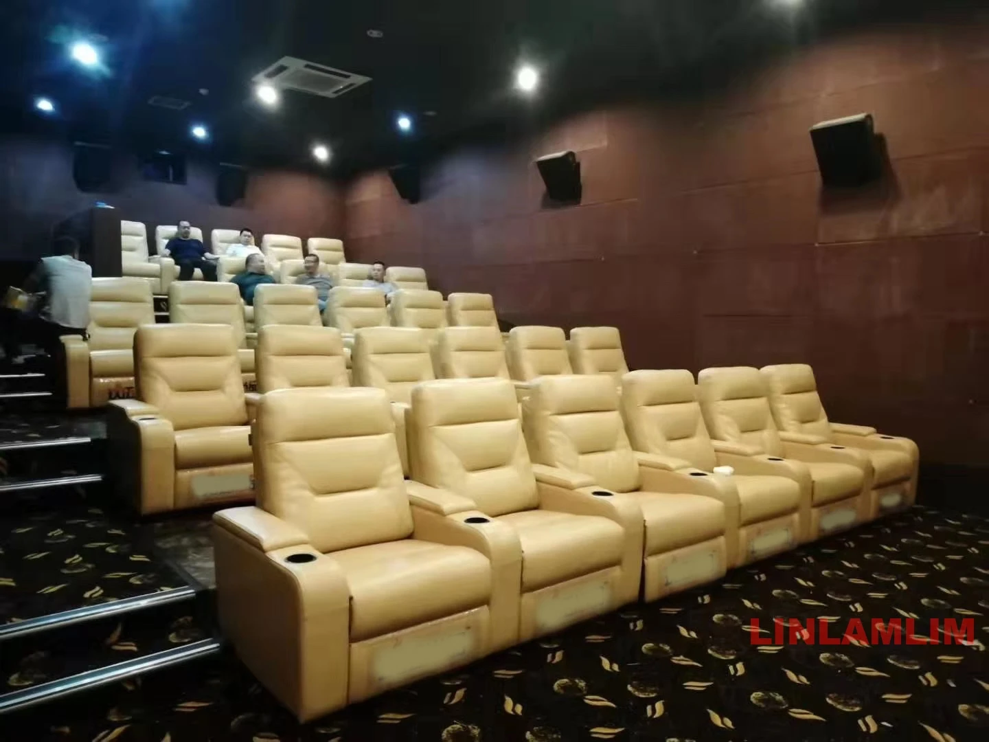 Linlamlim Genuine Leather Sofa - Home Cinema Couch บทวิจารณ์และราคา