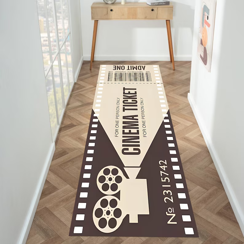 Vintage Cinema Ticket Film The - Home Cinema Tickets บทวิจารณ์และราคา