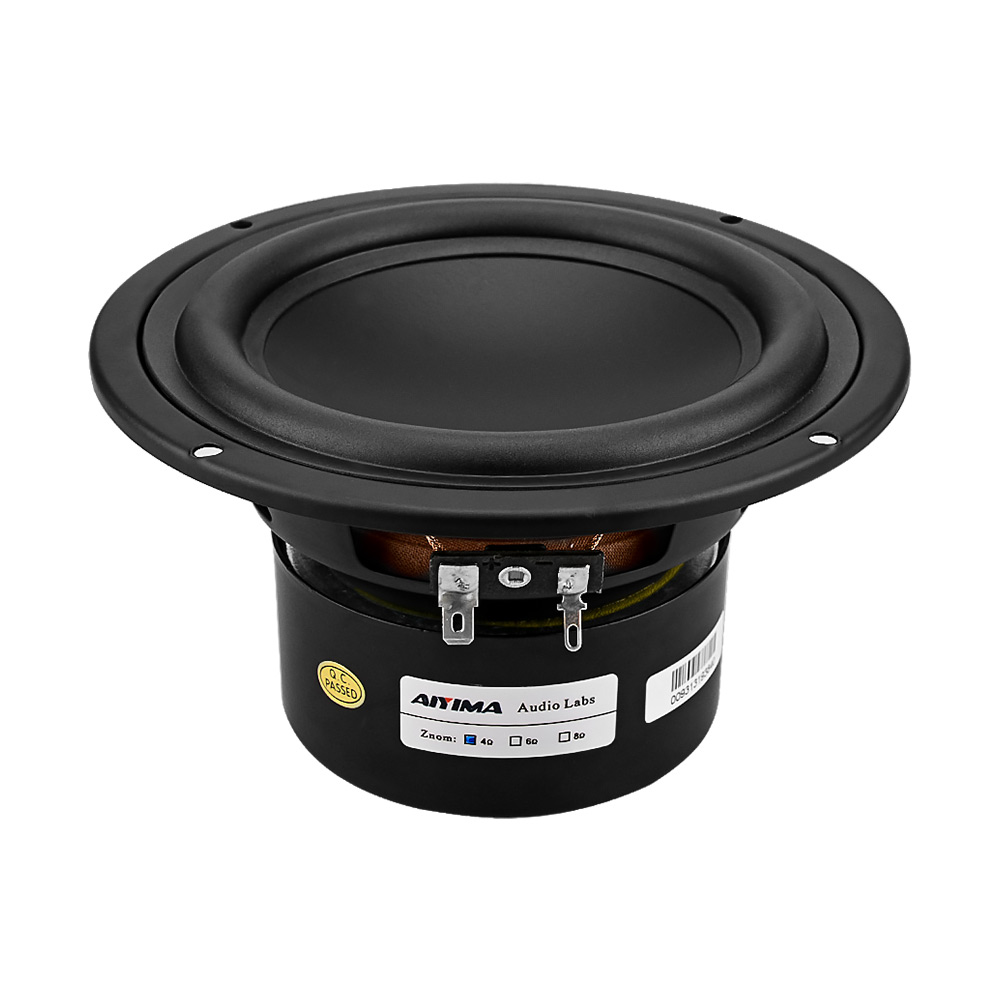 AIYIMA 1Pcs 5.25 Inch Subwoofe - Home Cinema Subwoofer บทวิจารณ์และราคา