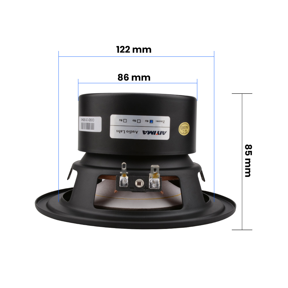 AIYIMA 1Pcs 5.25 Inch Subwoofe - Home Cinema Subwoofer บทวิจารณ์และราคา