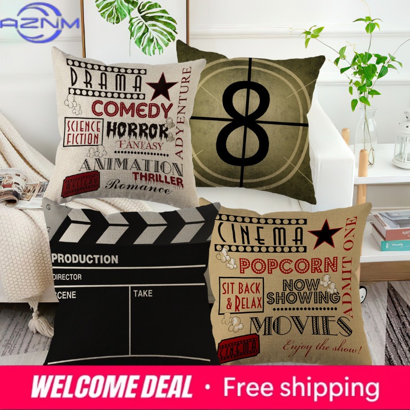 Cinema Ticket Printed Pillow C - Home Cinema Tickets บทวิจารณ์และราคา