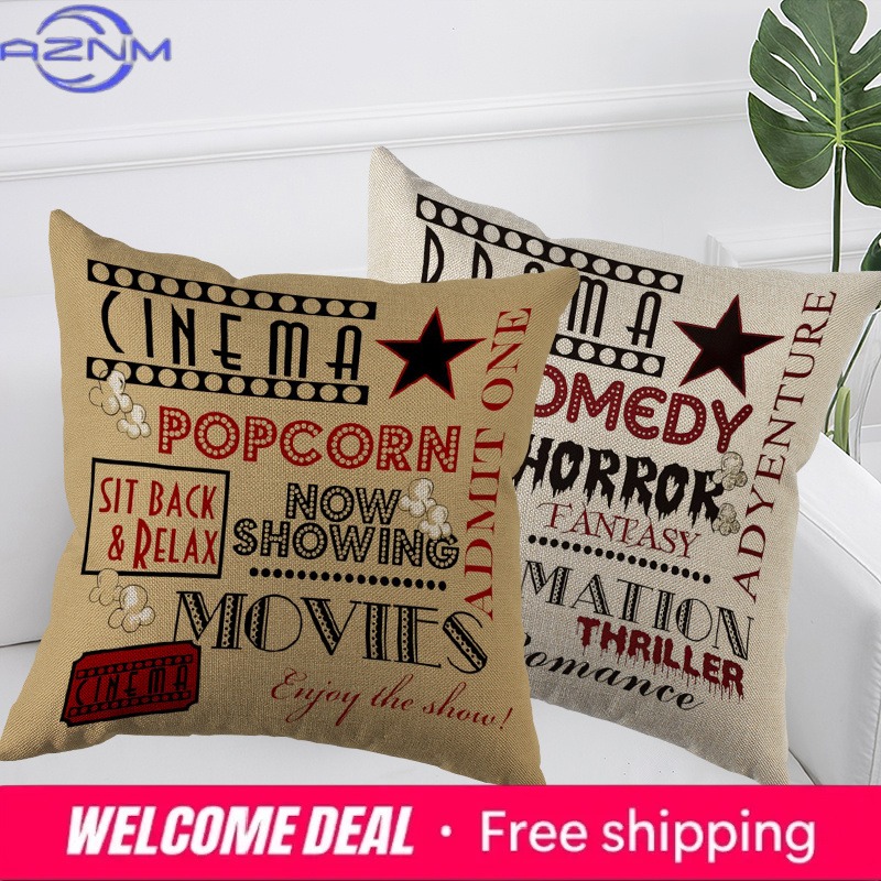 Cinema Ticket Printed Pillow C - Home Cinema Tickets บทวิจารณ์และราคา