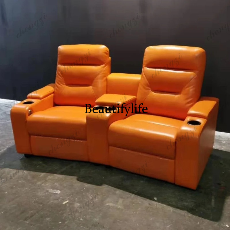 Leather Sofa set With POWER RE - Home Cinema Couch บทวิจารณ์และราคา